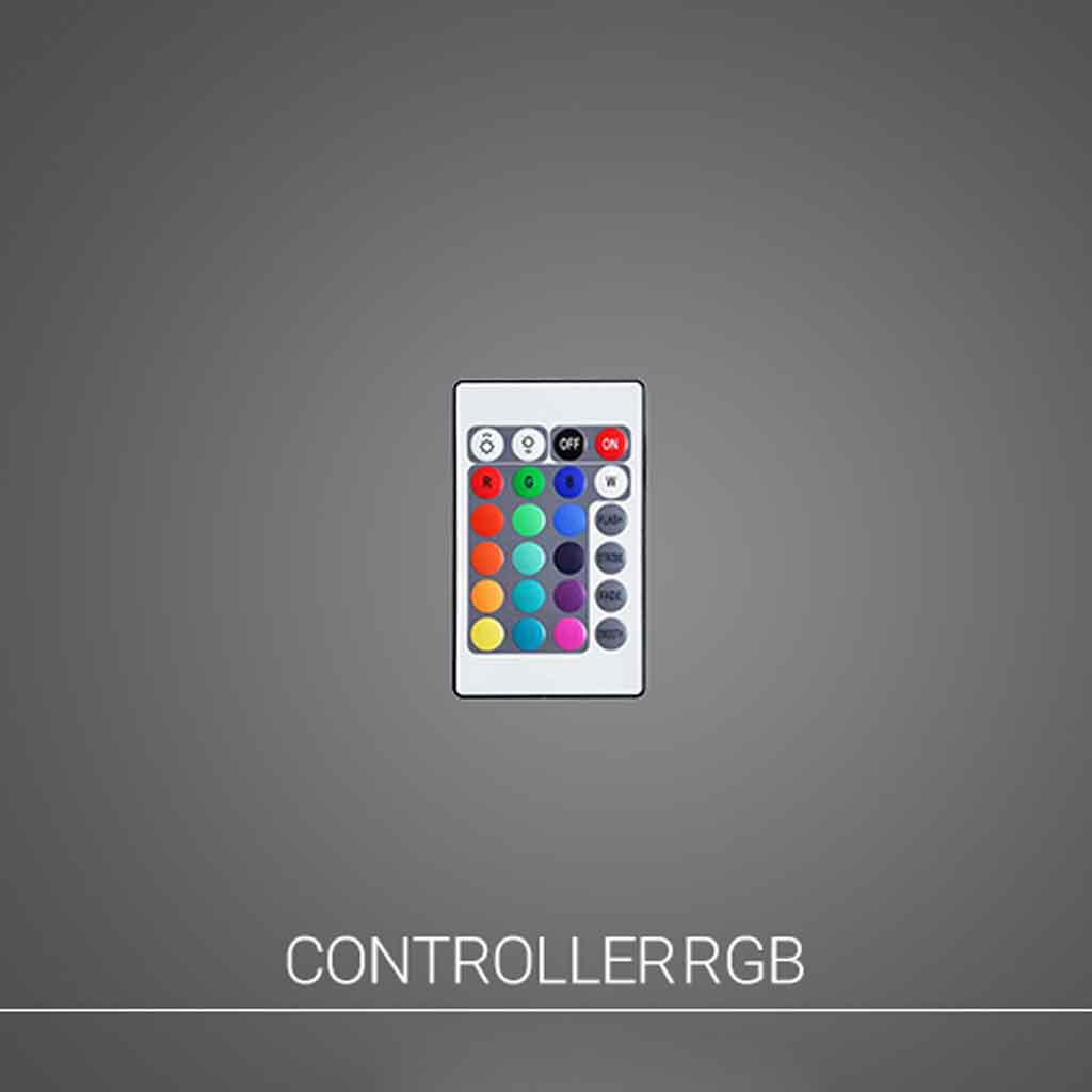 ریموت RGB پارس شعاع توس | کنترل ریسه RGB