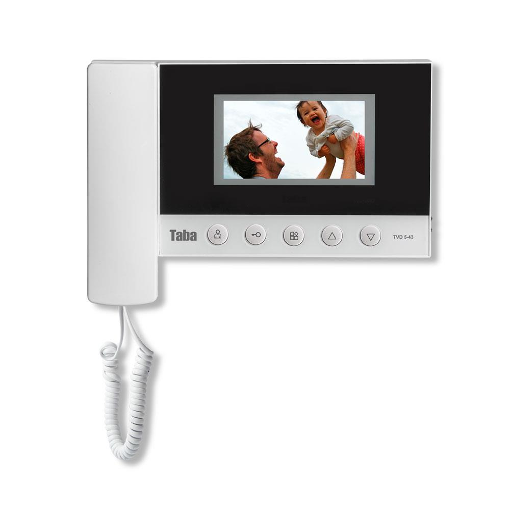 مانیتور درب بازکن تصویری ۴.۳ اینچ تابا الکترونیک مدل TVD-5-43