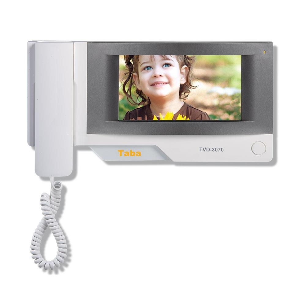مانیتور درب بازکن تصویری ۷ اینچ لمسی تابا الکترونیک مدل TVD-3070