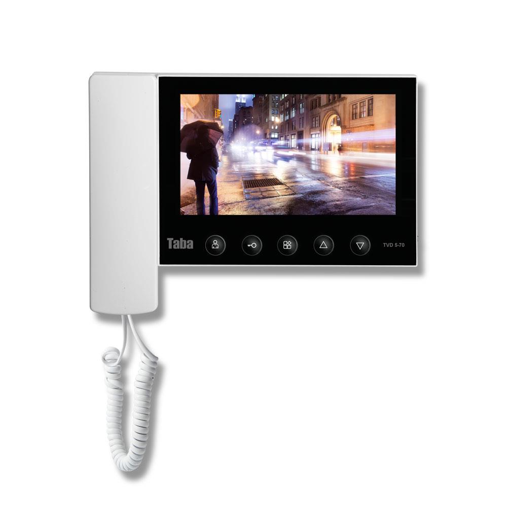 مانیتور درب بازکن تصویری ۷ اینچ تابا الکترونیک مدل TVD-5-70